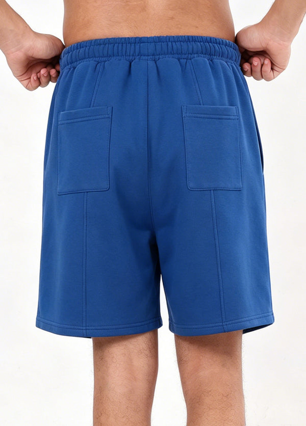 Color-Block Patchwork Shorts
