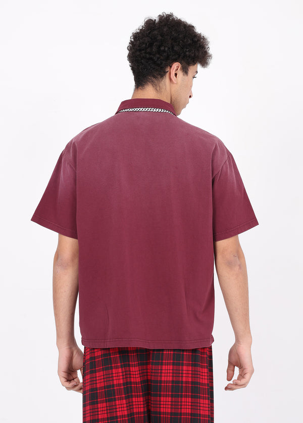 Spray-Monkey-Wash Polo t-shirt