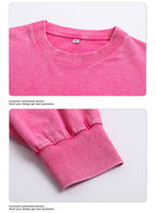 Vintage distressed long-sleeve t-shirt