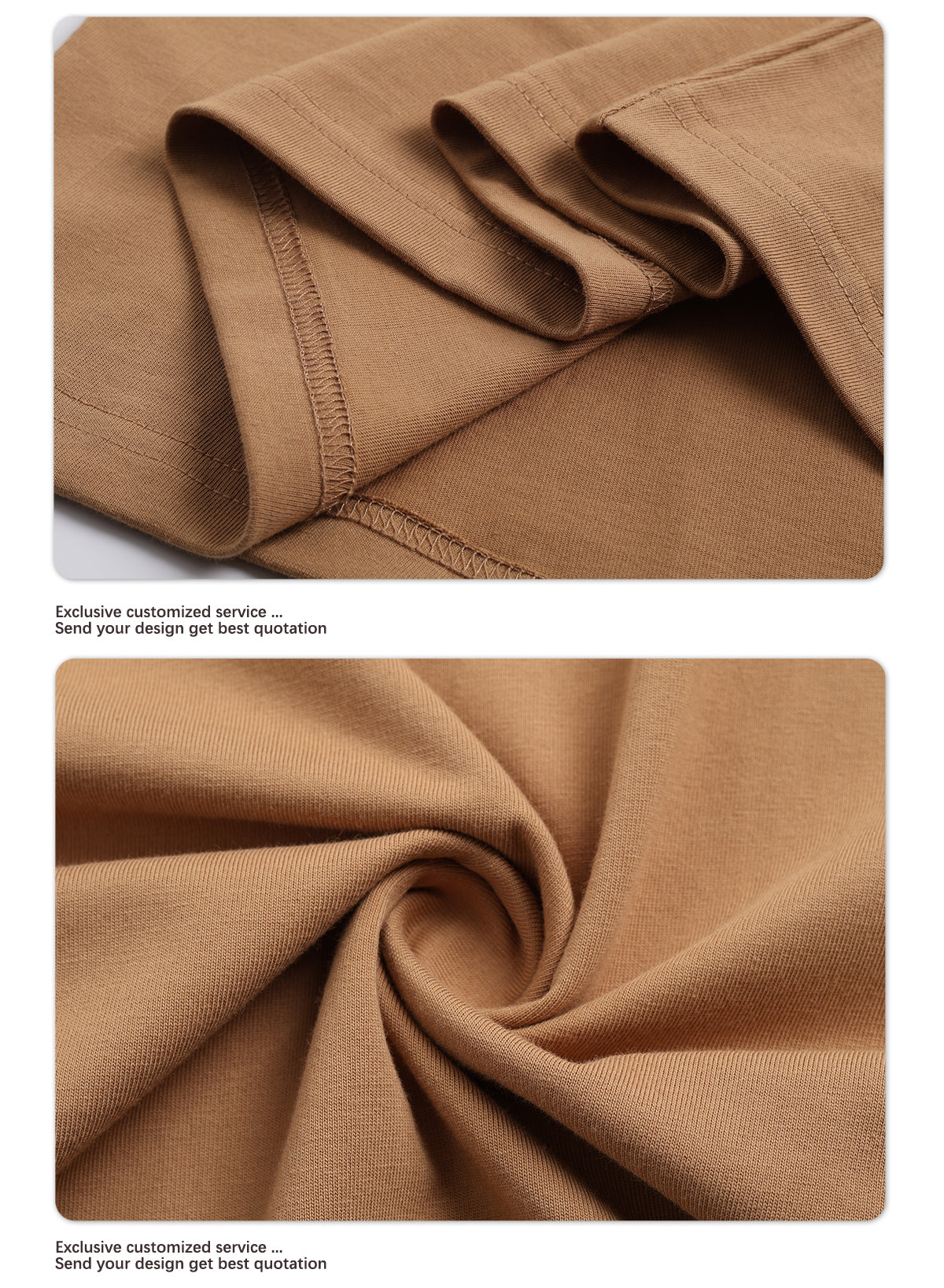 Wholesale 100% cotton 230g heavyweight solid color crew-neck short-sleeve drop-shoulder blank t-shirt