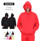 Winter New Style Eye Mask Solid Hoodies OEM Service Custom Print Logo 350 Grams Loose Hip Hop Fleece Hooded For Men