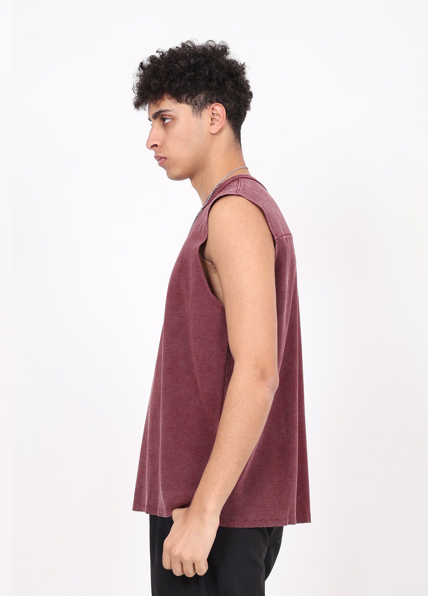 Wax Wash Grunge Tank Top