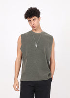 Wax Wash Grunge Tank Top