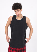Raw-Edge Reverse stitching Vest