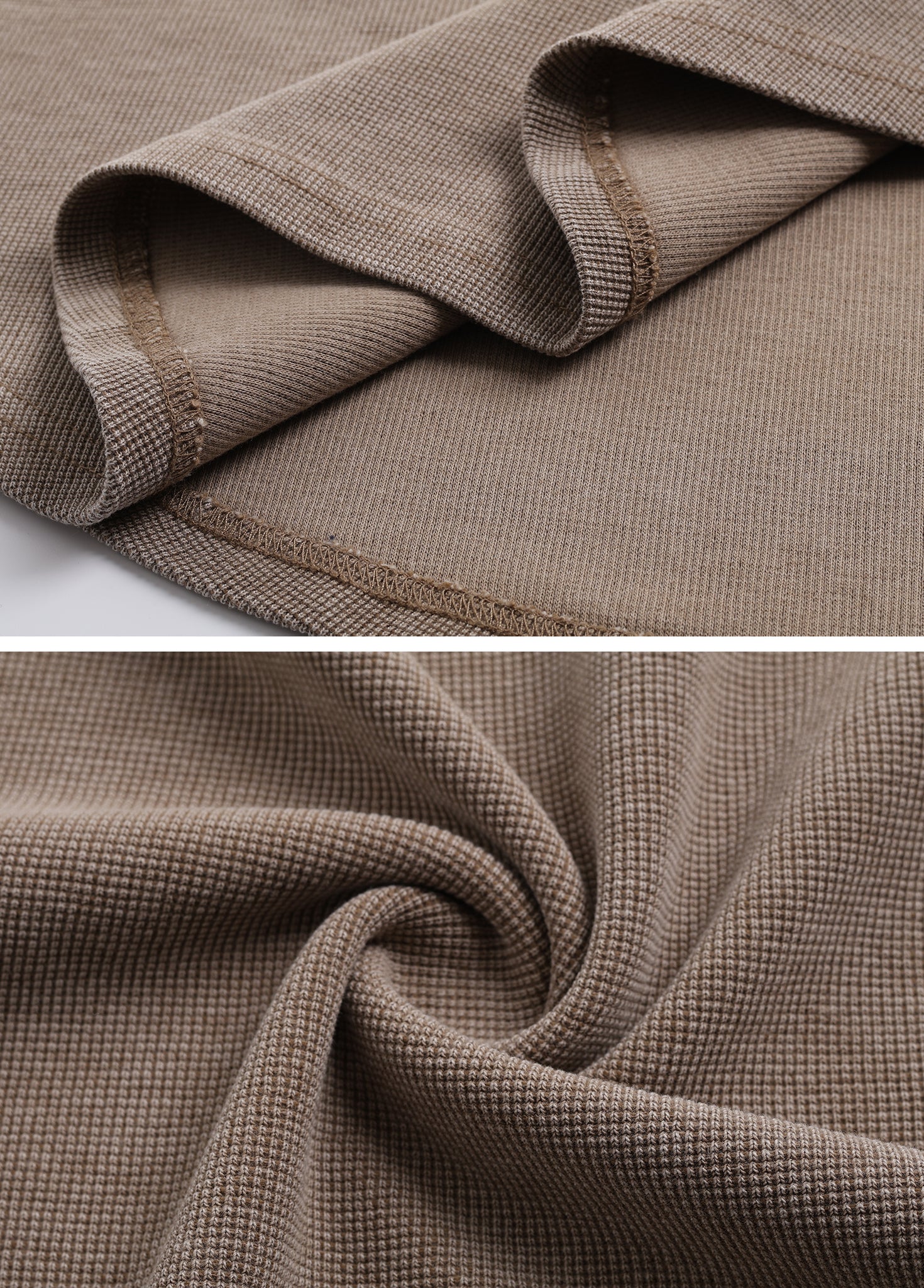 Raw-Edge Reverse stitching Vest