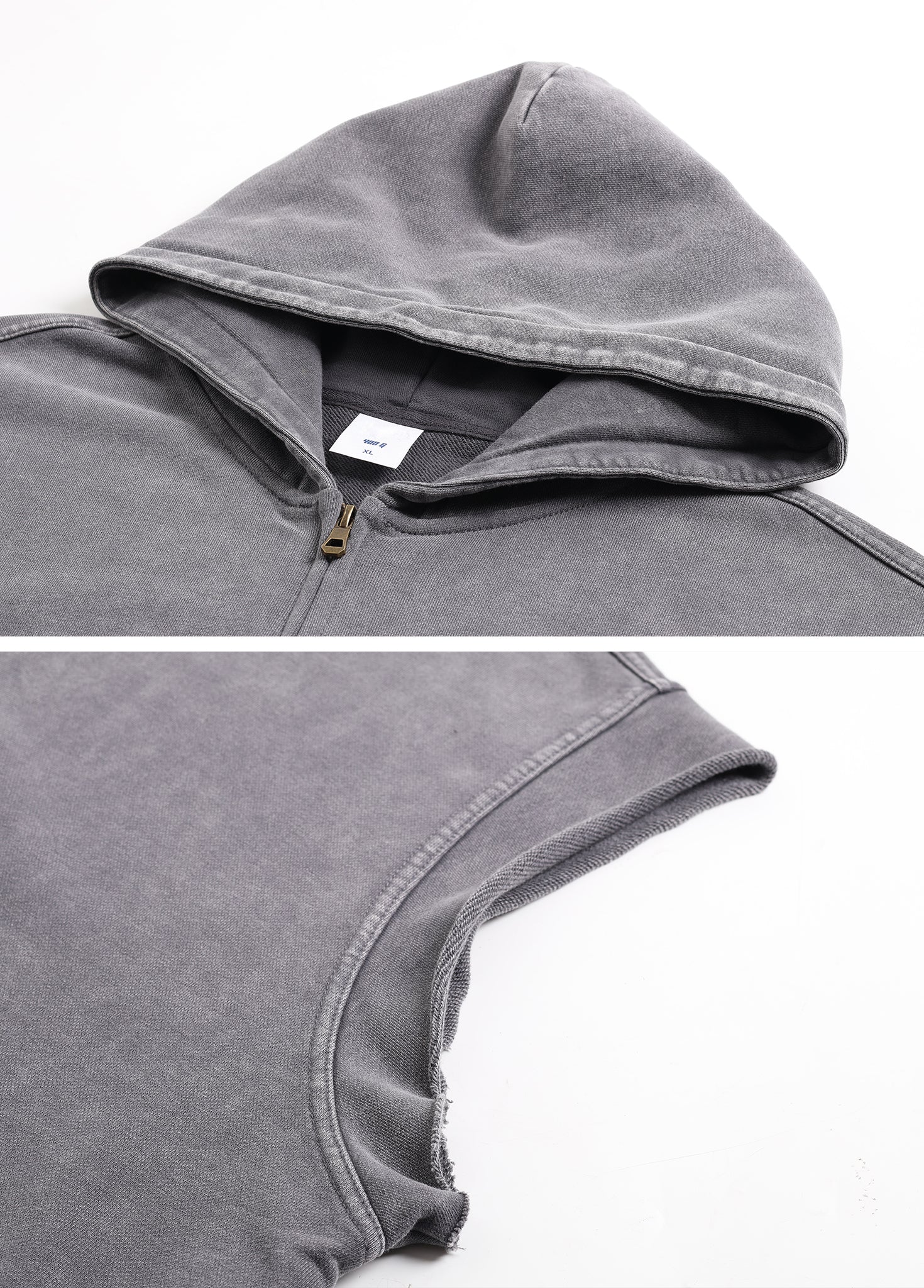 Rat Hole Pockets Hooded Vest
