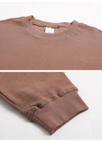Breathable Waffle Long-sleeved T-shirt