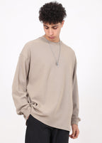 Breathable Waffle Long-sleeved T-shirt