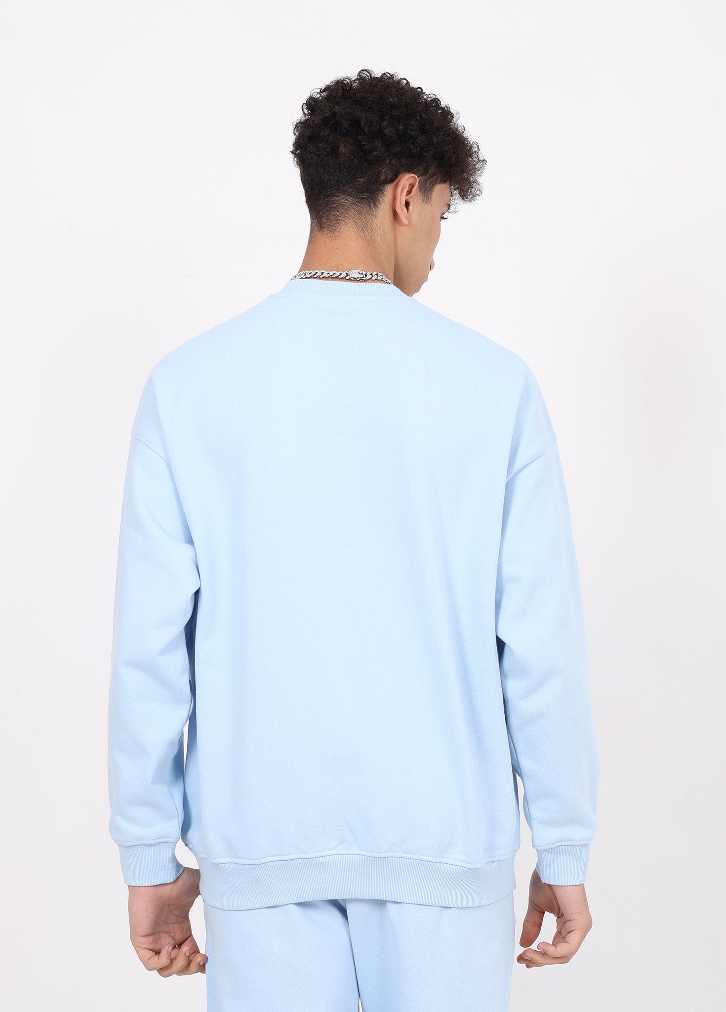 Terry Basic Crewneck Sweatshirt