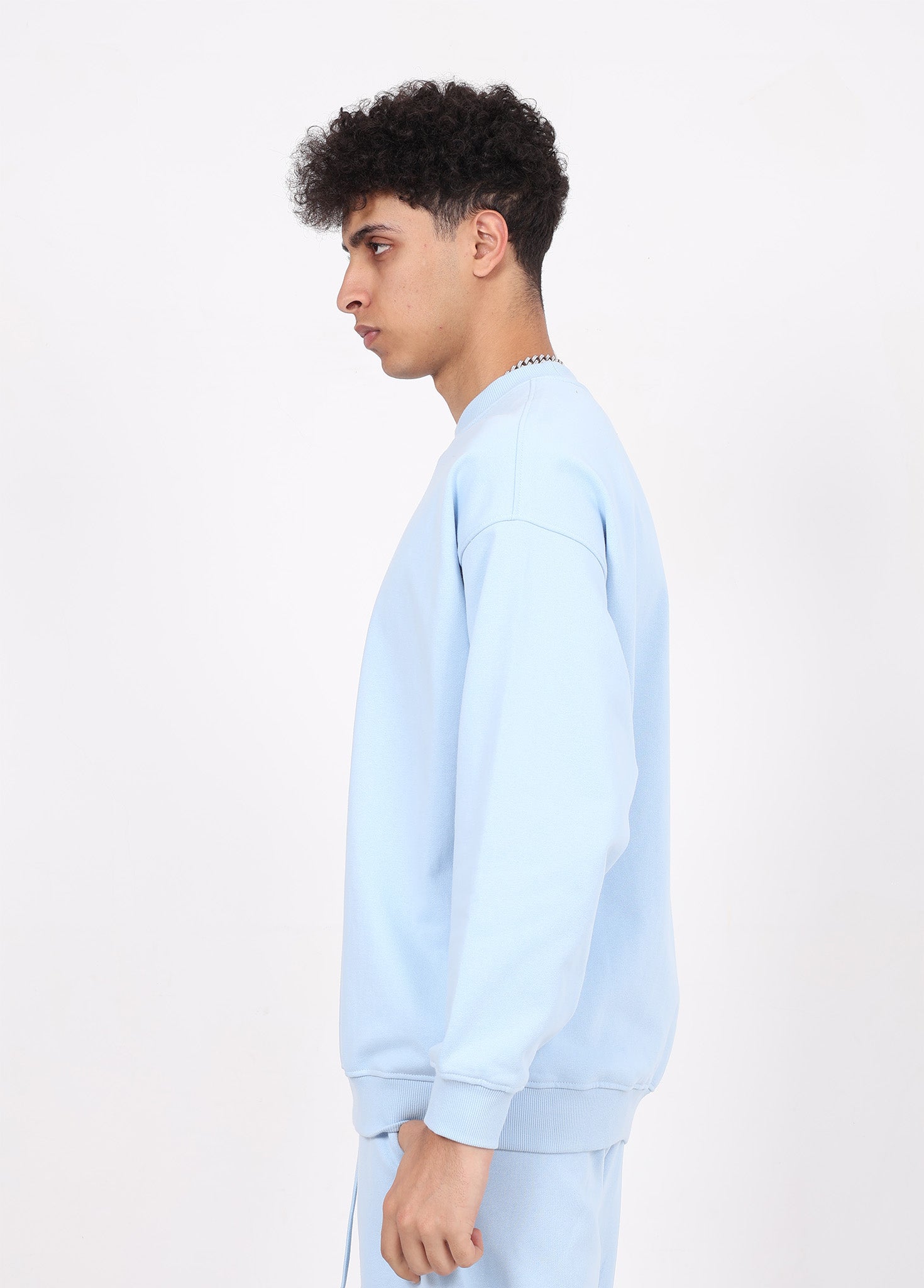 Terry Basic Crewneck Sweatshirt