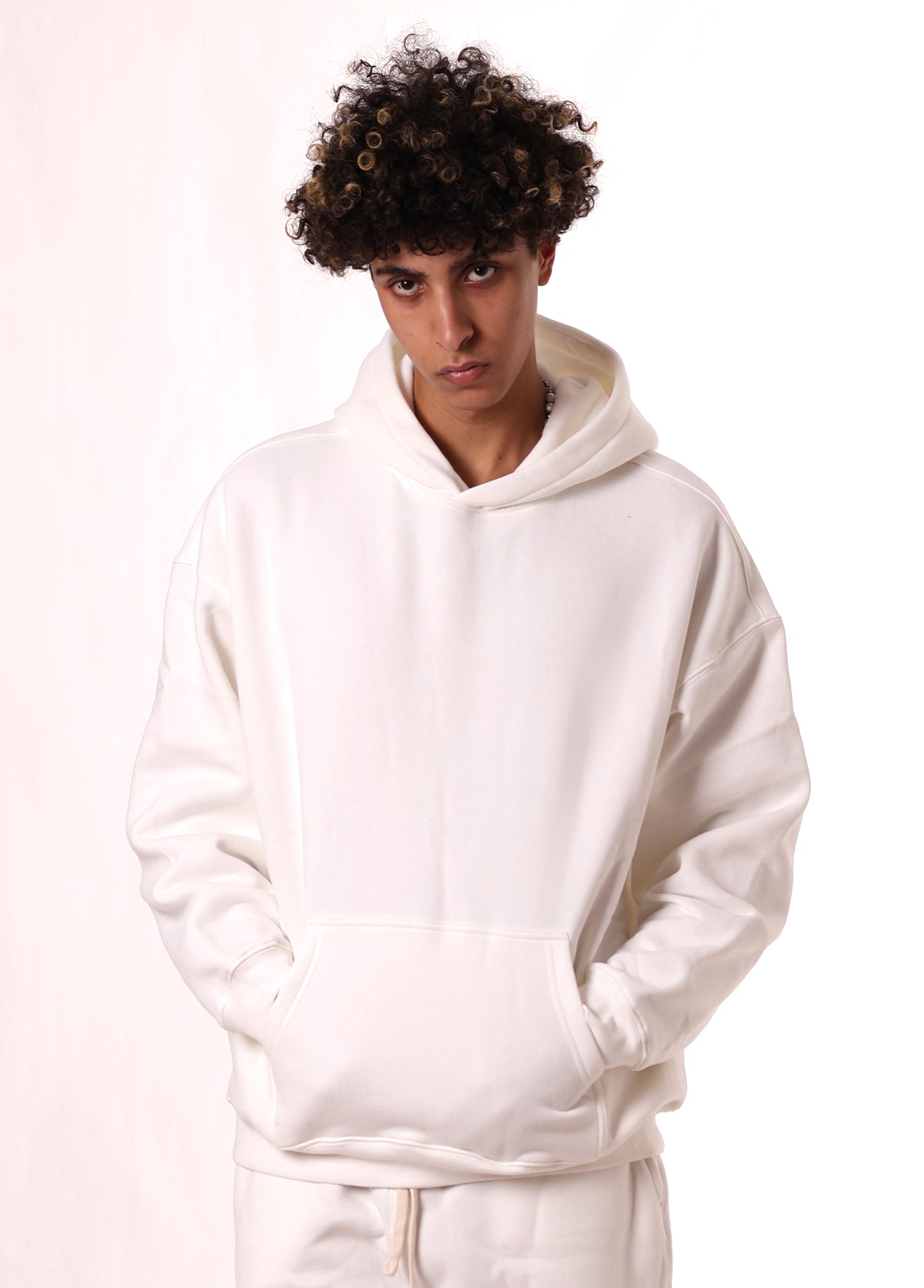Fleece Basic Hooded Sweatshirt