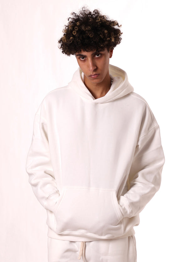 Fleece Basic Hooded Sweatshirt