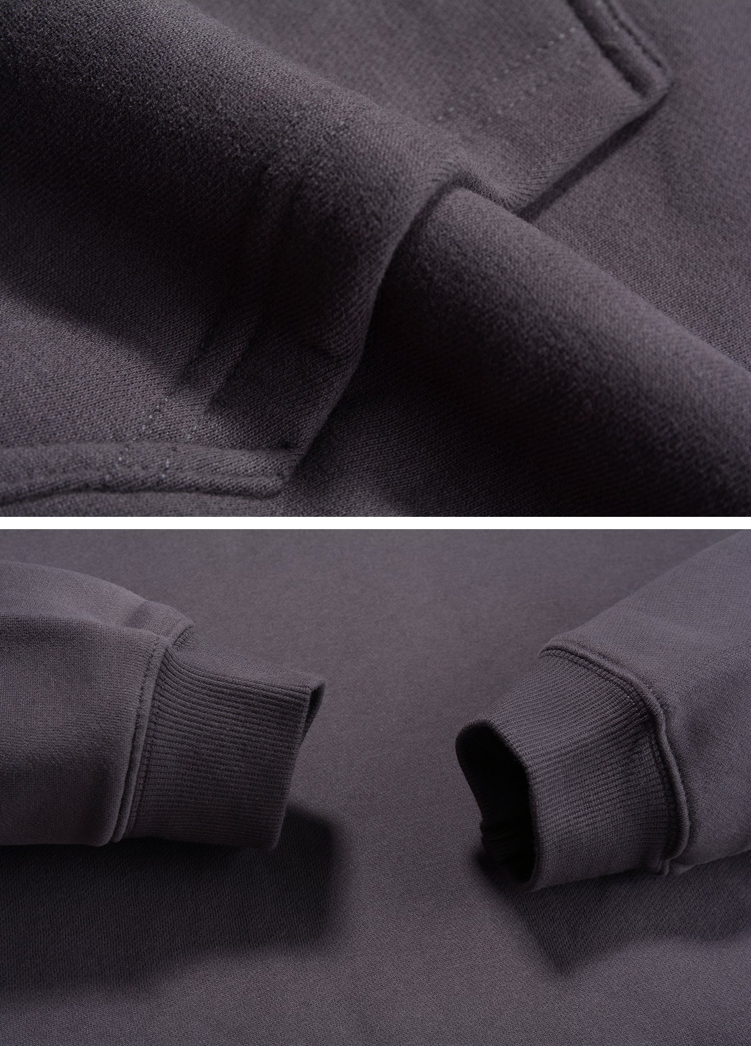 Fleece Basic Hooded Sweatshirt