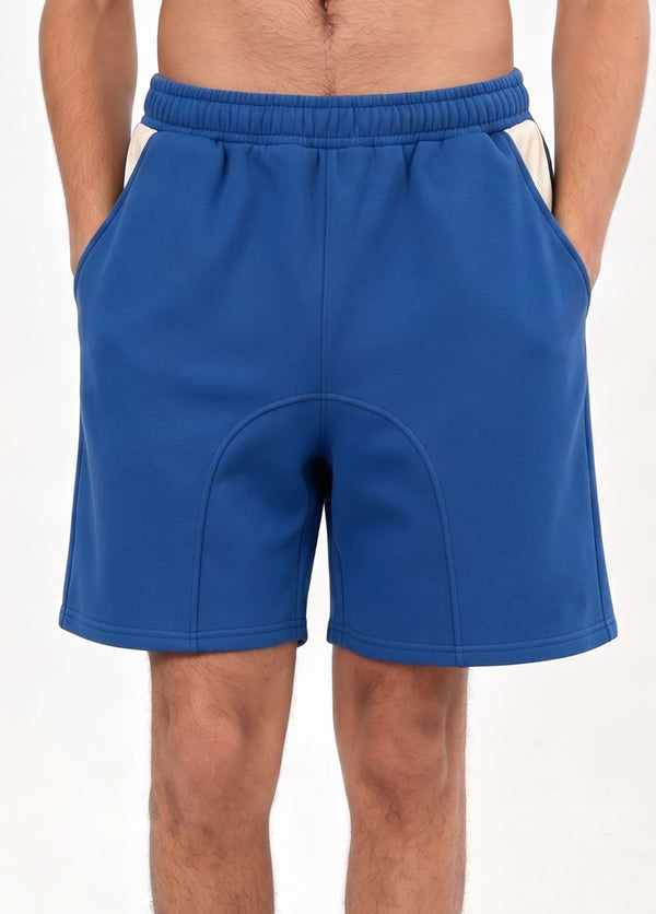 Color-Block Patchwork Shorts