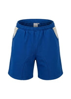 Color-Block Patchwork Shorts