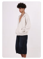 Baroque Fleece Brushed Dual Zipper Sweatshirt