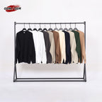 Custom Blank Graphic T-Shirt 305g Cotton Oversized T-Shirt Long Sleeve Blank Heavyweight Big and Tall T-Shirts