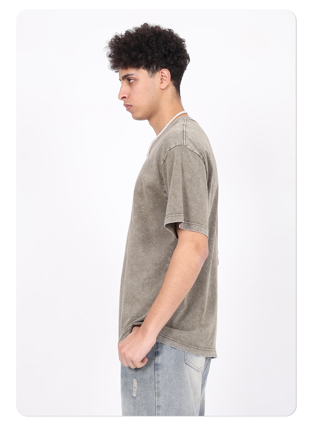 Relaxed Drop Shoulder Oversized T-shirt