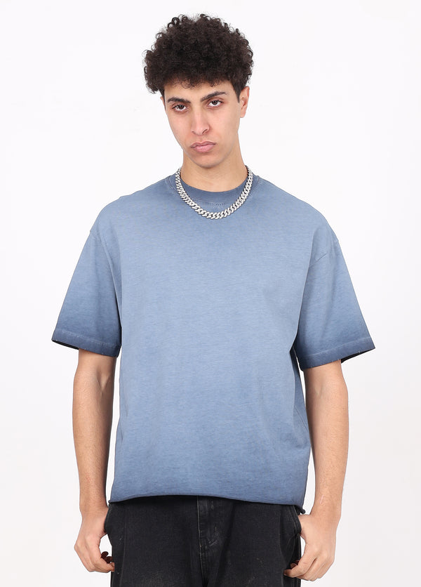 Reverse Pigment Overdyed Ripped Tee