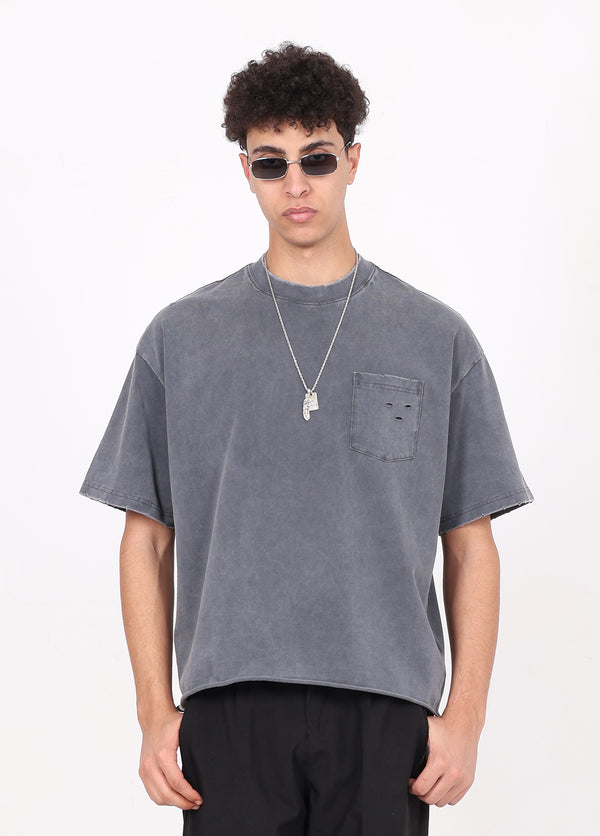 Slanted Patch Pocket Tee