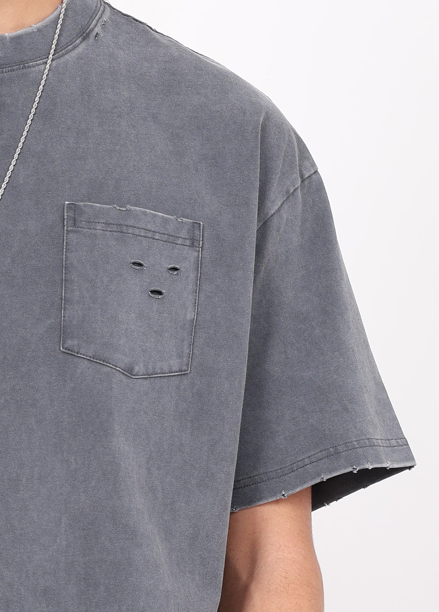 Slanted Patch Pocket Tee