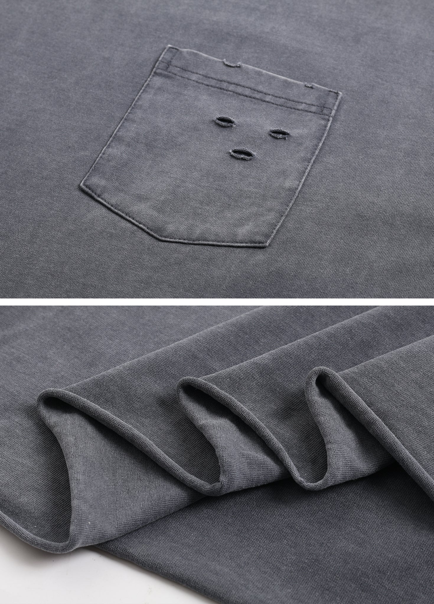 Slanted Patch Pocket Tee