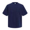 Rib Knit Patchwork Azur Wash Tee