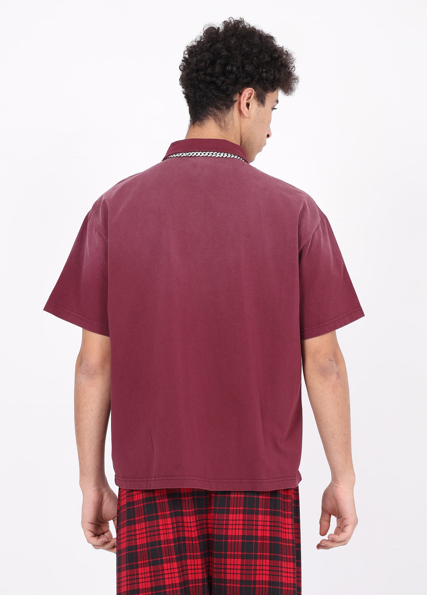 Spray-Monkey-Wash Polo t-shirt