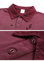 Spray-Monkey-Wash Polo t-shirt