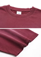 Fake Pockets Distressed Tee