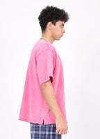 Rolled hem bamboo cotton t-shirt