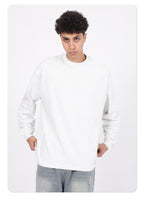 Custom Blank Graphic T-Shirt 305g Cotton Oversized T-Shirt Long Sleeve Blank Heavyweight Big and Tall T-Shirts