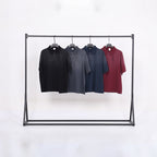 Wholesale heavyweight 275g 100% cotton washed vintage spray-stonewashed distressed ripped short-sleeve T-shirt