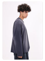 Cuffed Spray Dyed Long-Sleeve