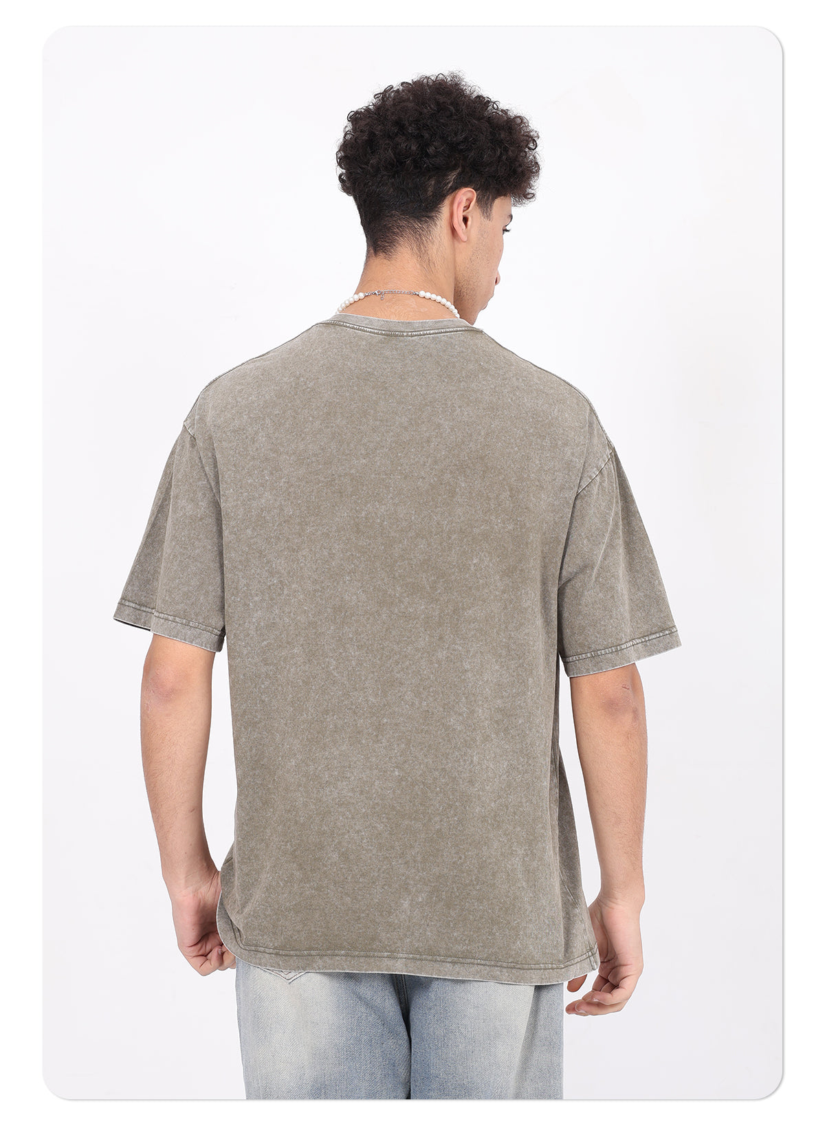 Relaxed Drop Shoulder Oversized T-shirt