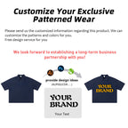 Men's 100% Cotton Vintage Snow Wash Distressed High-Street Boxy Fit Polo-Collar Short-Sleeve T-shirt