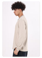 OEM 245GSM O-neck Outdoor Anti-mite Sports T-shirt with Dry Fit Honeycomb Mesh Breathable Antibacterial Long-sleeved T-shirt