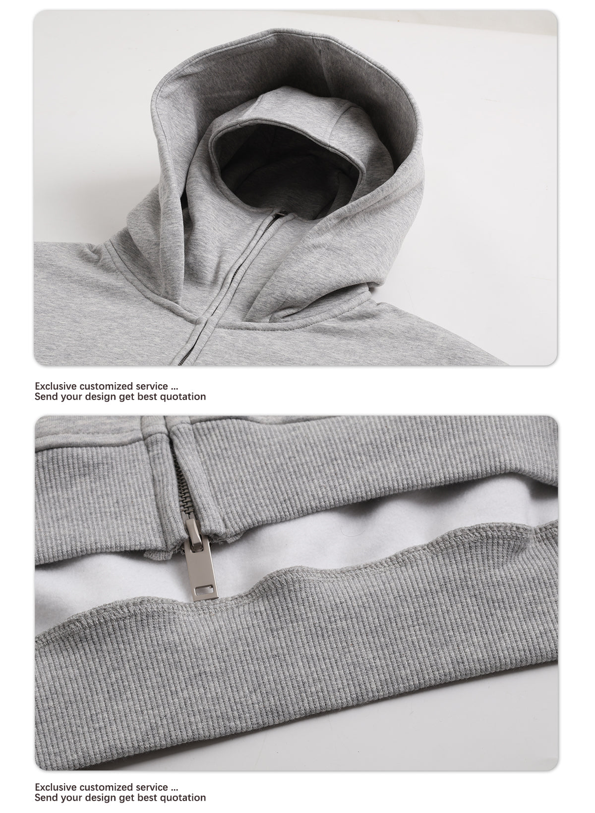 Dustproof Hidden Face Mask Silhouette Sports Zipper-up Hoodie