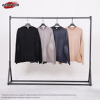 Cuffed Spray Dyed Long-Sleeve