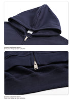 Baroque Fleece Brushed Dual Zipper Sweatshirt