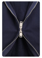 Baroque Fleece Brushed Dual Zipper Sweatshirt