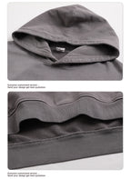 heavyweight 480grams cotton batik hoodie vintage custom washed pullover streetwear men's loose hoodie for winter
