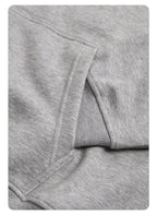 Dustproof Hidden Face Mask Silhouette Sports Zipper-up Hoodie