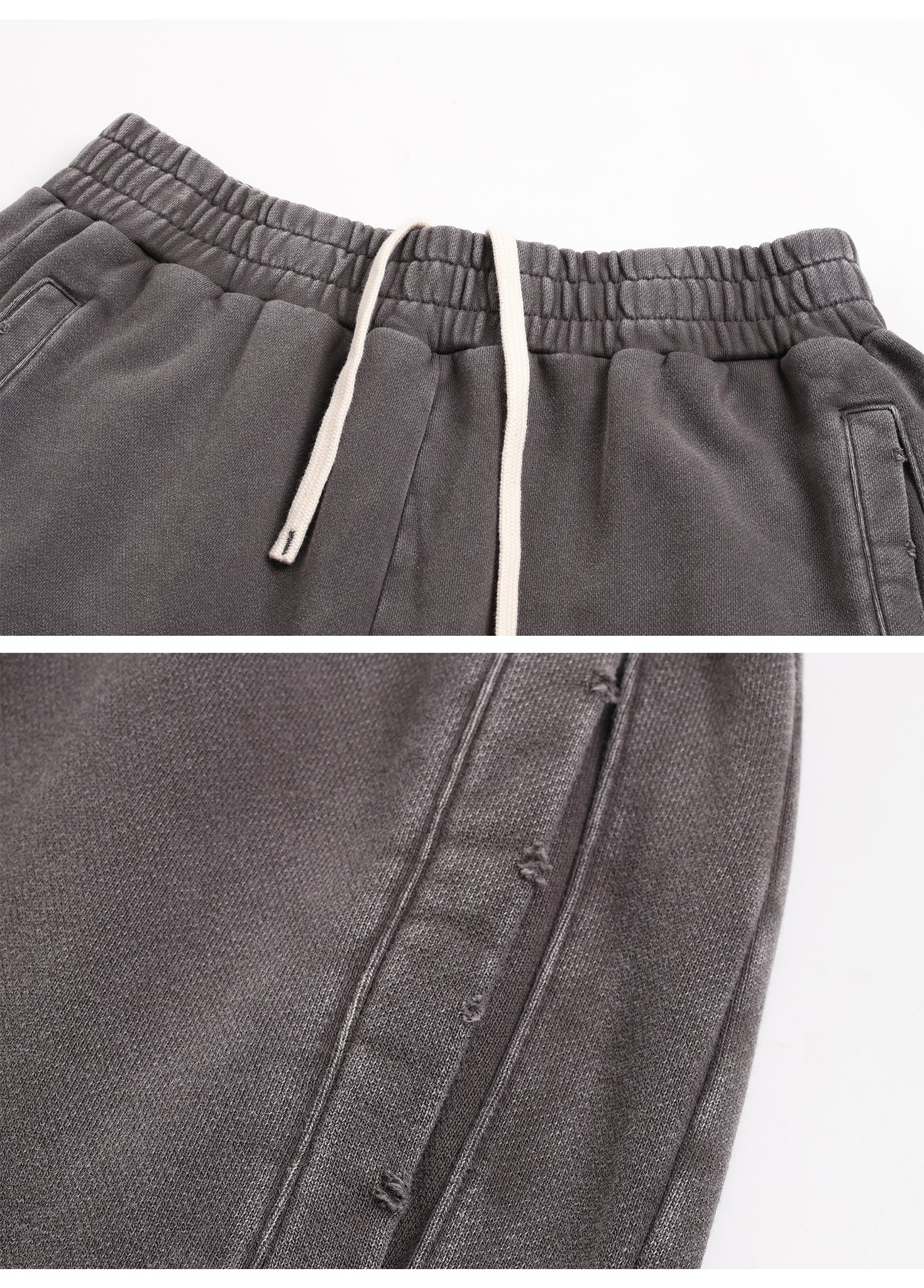 Frayed Ripped Trousers