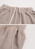 Patchwork Frayed Edge Snow Washed Pants