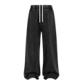 Patchwork Frayed Edge Snow Washed Pants