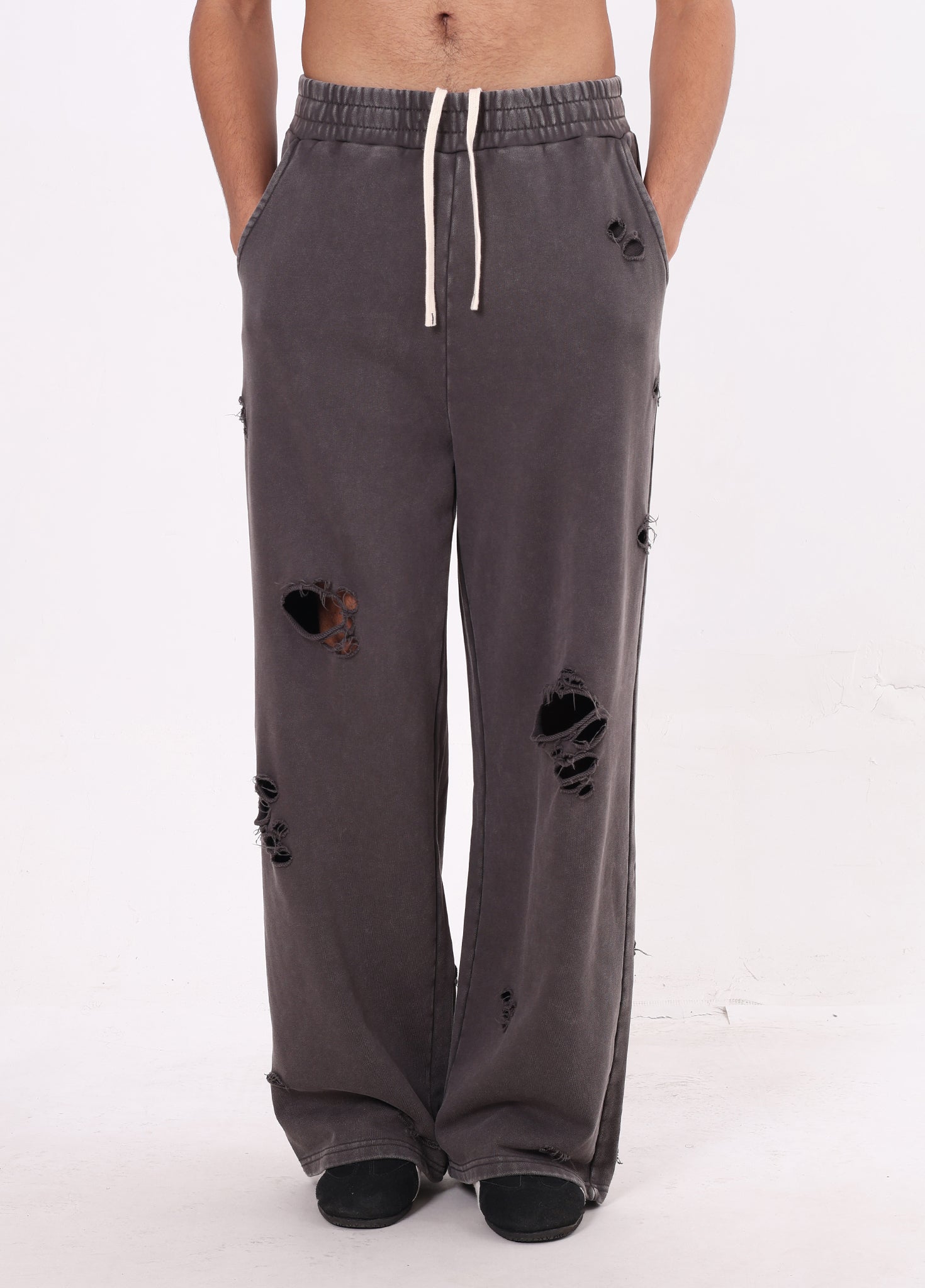 Ripped Destroyed Trousers
