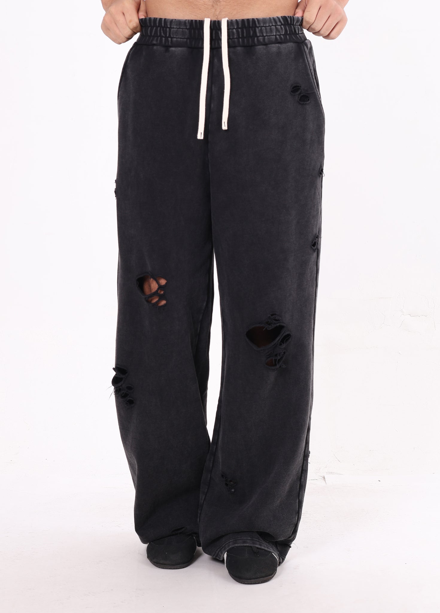 Ripped Destroyed Trousers