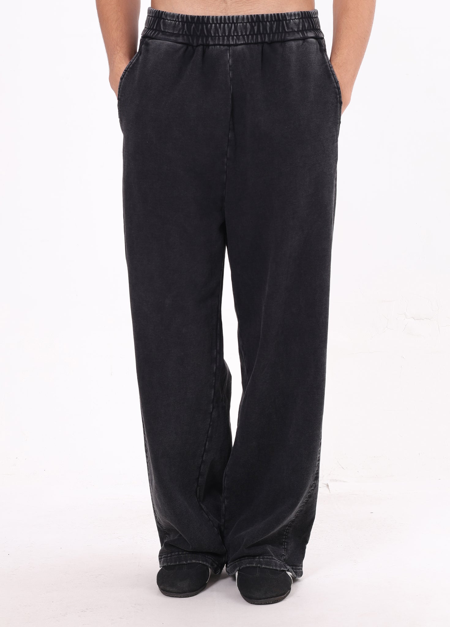 Frayed Edge Spliced Trousers