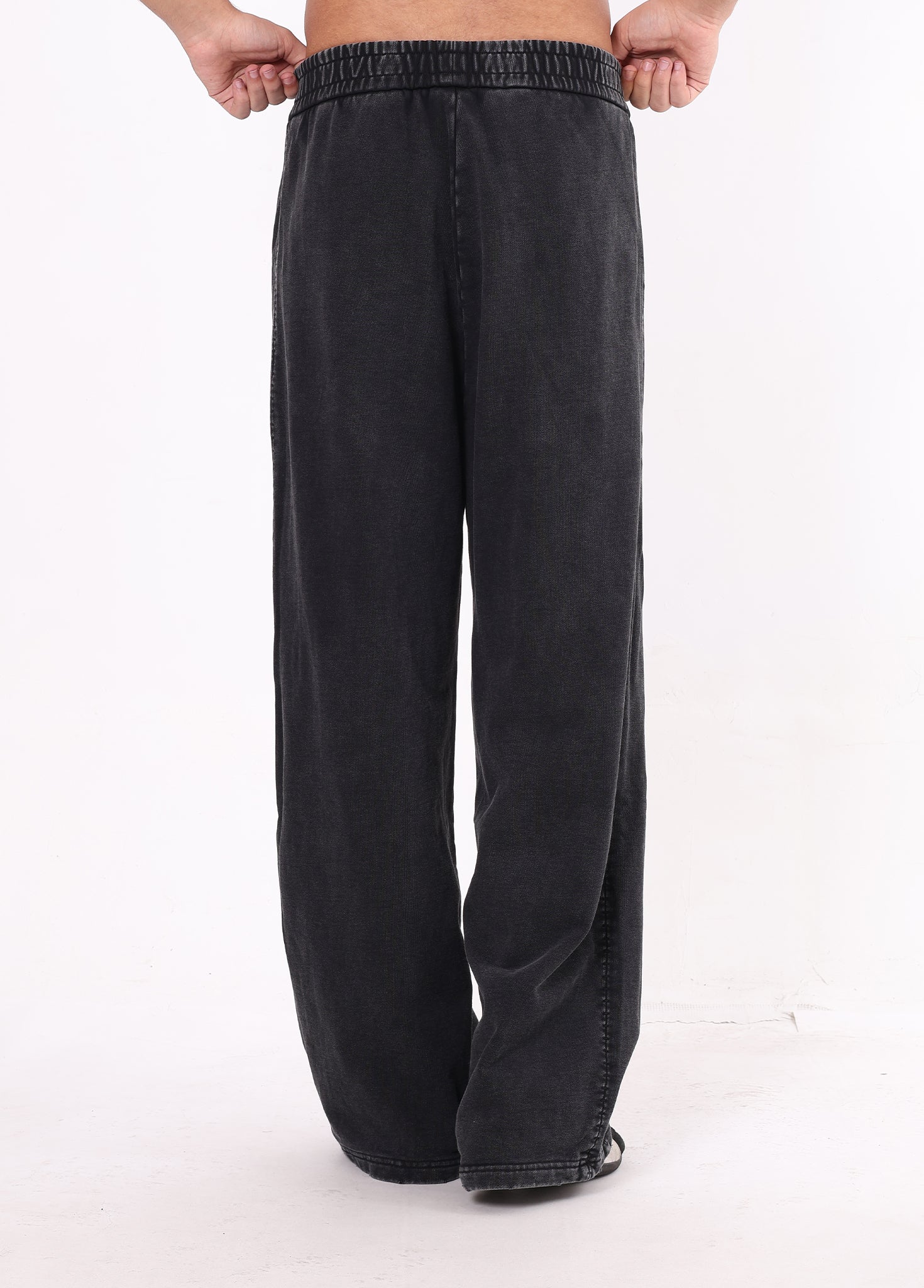 Frayed Edge Spliced Trousers